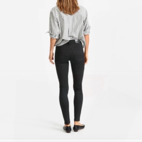 Everlane Black Mid-Rise Skinny Jean - Picture 3 of 15
